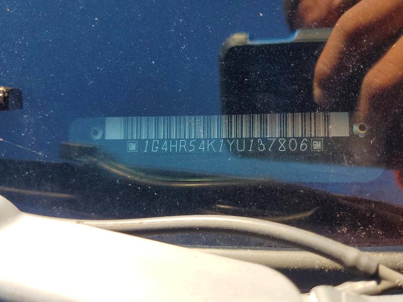 Aukcja sprzedaży 2000 Buick Le Sabre, vin: 1G4HR54K1YU137806, numer aukcji: 55823356
