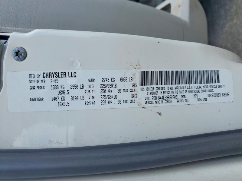 Aukcja sprzedaży 2009 Dodge Grand Caravan, vin: 2D8HN44E59R622051, numer aukcji: 56550296