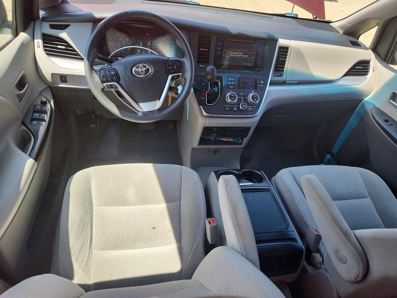 2017 Toyota Sienna მანქანა იყიდება აუქციონზე, vin: 5TDKZ3DCXHS799332, აუქციონის ნომერი: 58745816