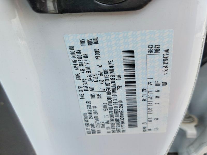 Продажа на аукционе авто 2022 Ford F350, vin: 1FT8W3DT0NEC05710, номер лота: 56574616