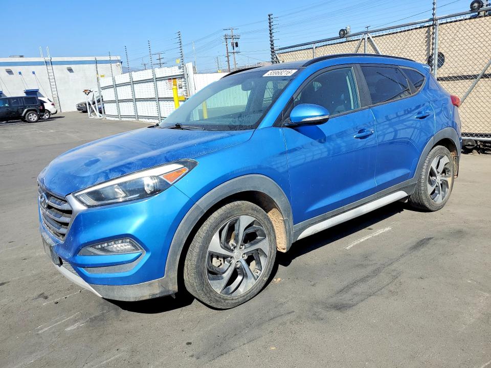 Продажа на аукционе авто 2018 Hyundai Tucson, vin: KM8J33A22JU733959, номер лота: 55968216