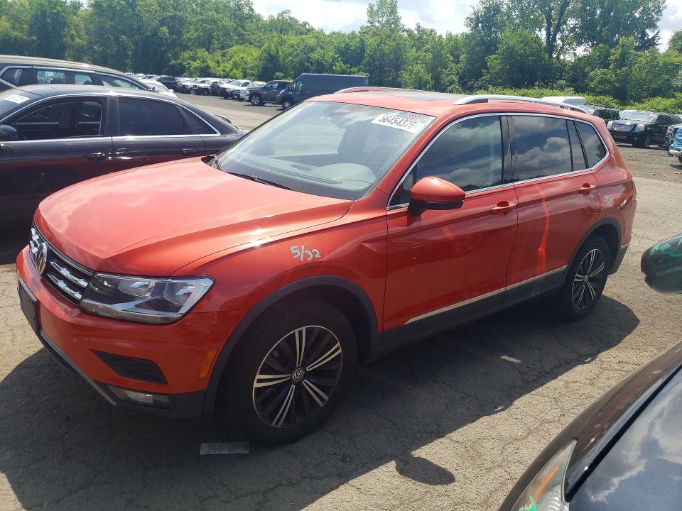 Aukcja sprzedaży 2018 Volkswagen Tiguan, vin: 3VV2B7AX9JM078588, numer aukcji: 56454376