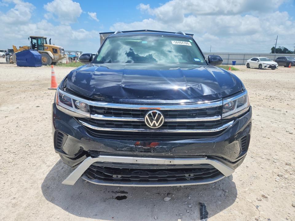 58464106 :رقم المزاد ، 1V2BR2CA2MC529029 vin ، 2021 Volkswagen Atlas مزاد بيع