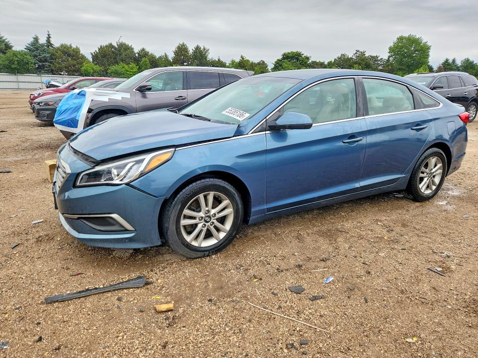 Продажа на аукционе авто 2016 Hyundai Sonata, vin: 5NPE24AF8GH424775, номер лота: 55385186
