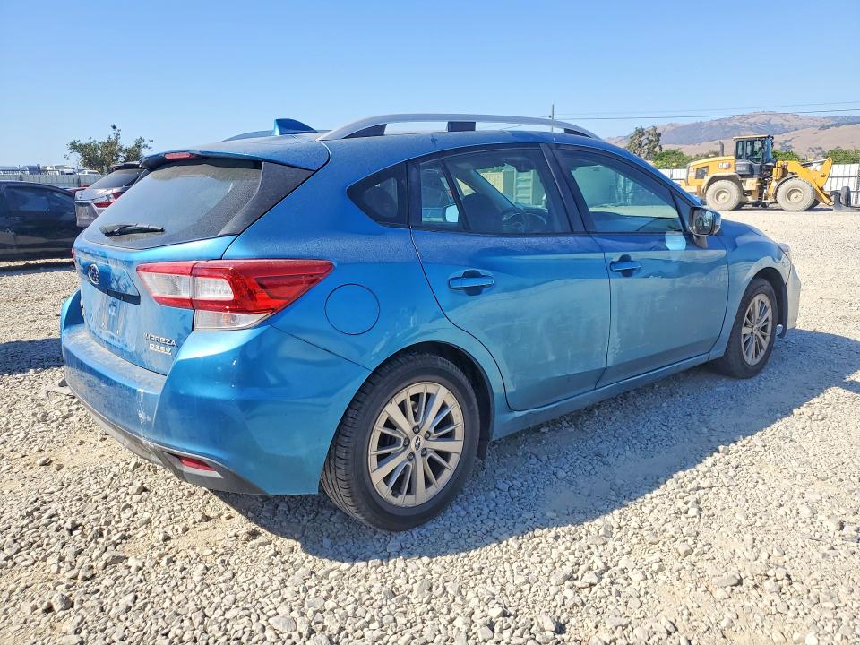 2017 Subaru Impreza მანქანა იყიდება აუქციონზე, vin: 4S3GTAD60H3712240, აუქციონის ნომერი: 57273886