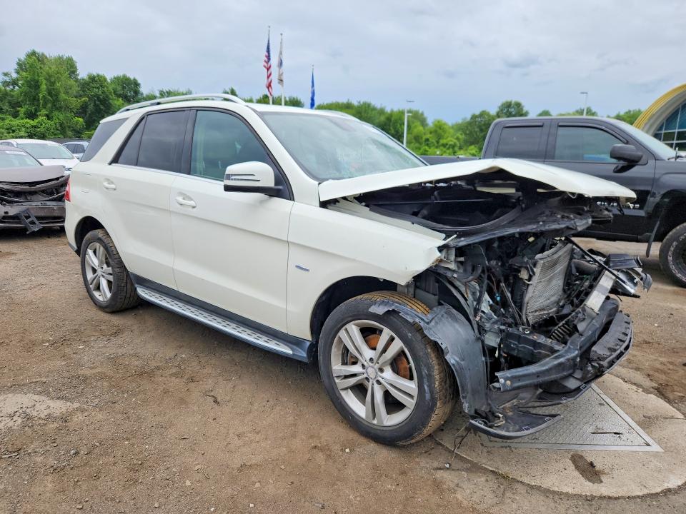 57742466 :رقم المزاد ، 4JGDA2EB5CA031257 vin ، 2012 Mercedes-benz Ml مزاد بيع