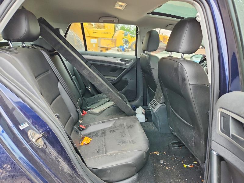 57140766 :رقم المزاد ، 3VW117AU4HM050224 vin ، 2017 Volkswagen Golf مزاد بيع