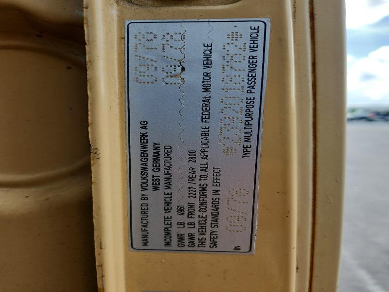 Aukcja sprzedaży 1979 Volkswagen Vw Bus, vin: 2392018782, numer aukcji: 57908166