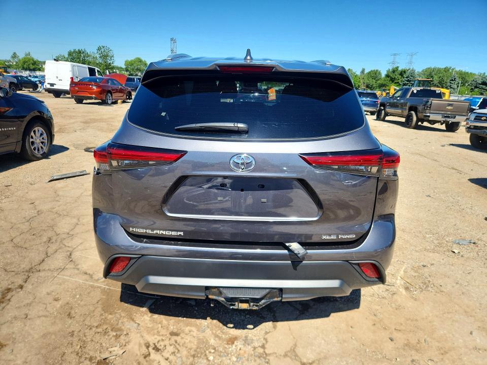 Aukcja sprzedaży 2022 Toyota Highlander, vin: 5TDGZRBH2NS594624, numer aukcji: 56989886