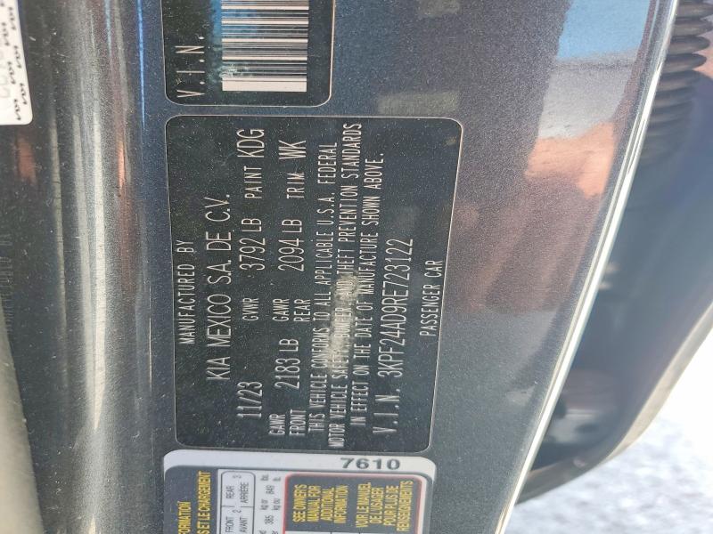 Продажа на аукционе авто 2024 Kia Forte, vin: 3KPF24AD9RE723122, номер лота: 55674786