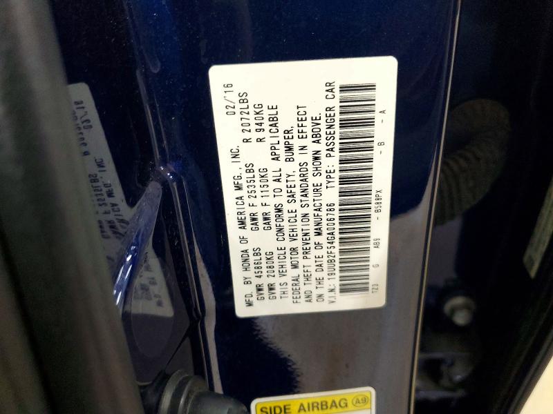 Продажа на аукционе авто 2016 Acura Tlx, vin: 19UUB2F54GA006786, номер лота: 58741236