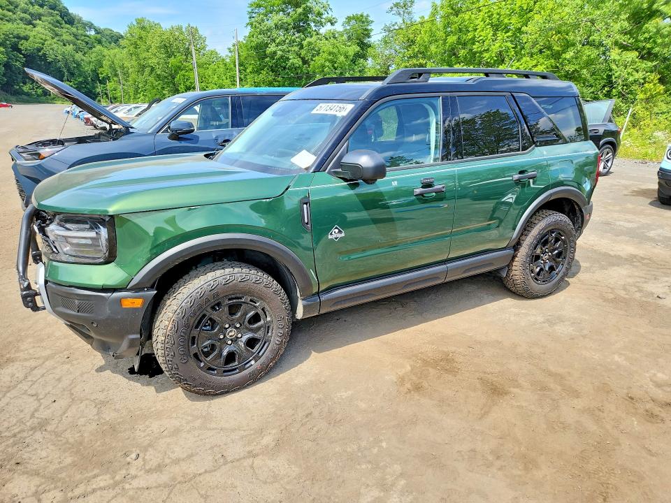 2025 Ford Bronco Sport მანქანა იყიდება აუქციონზე, vin: 3FMCR9CN0SRF02195, აუქციონის ნომერი: 57134156