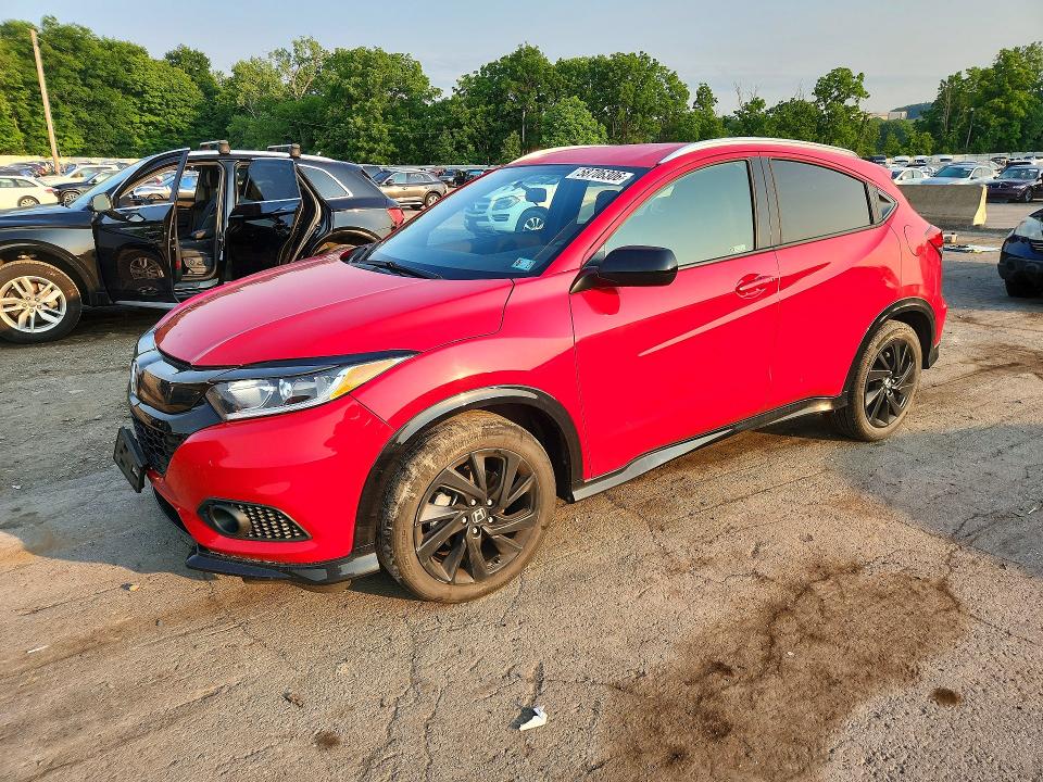 58706306 :رقم المزاد ، 3CZRU6H14NM727944 vin ، 2022 Honda Hr-v مزاد بيع