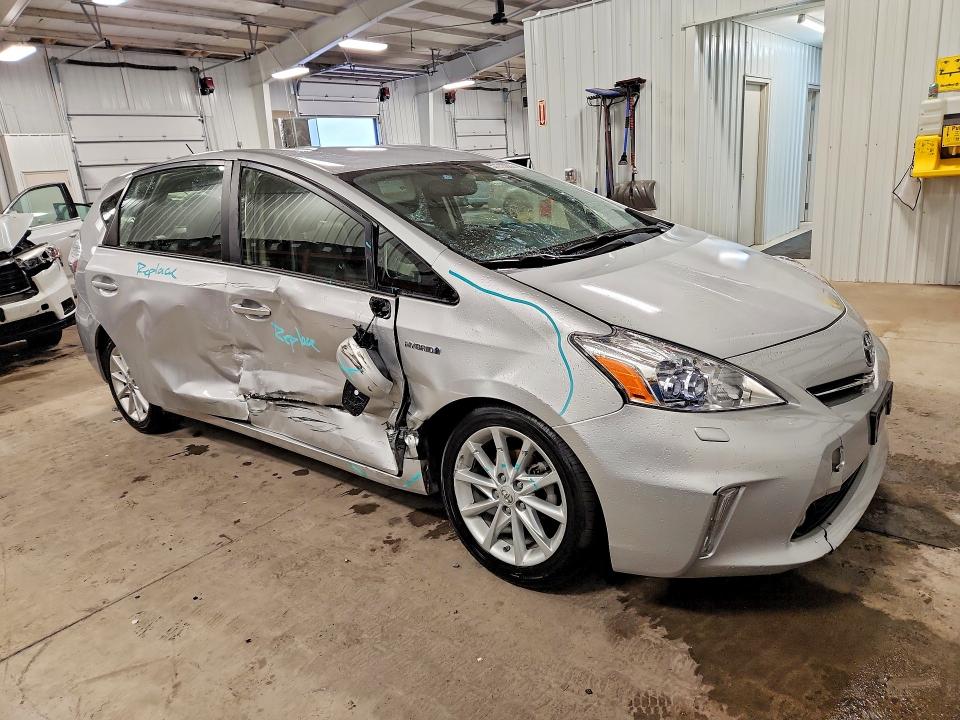 2012 Toyota Prius V მანქანა იყიდება აუქციონზე, vin: JTDZN3EU7C3176830, აუქციონის ნომერი: 57213986
