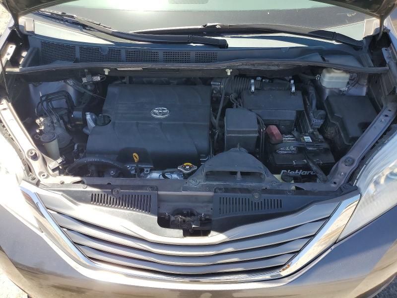 2012 Toyota Sienna მანქანა იყიდება აუქციონზე, vin: 5TDYK3DC0CS271029, აუქციონის ნომერი: 57170856
