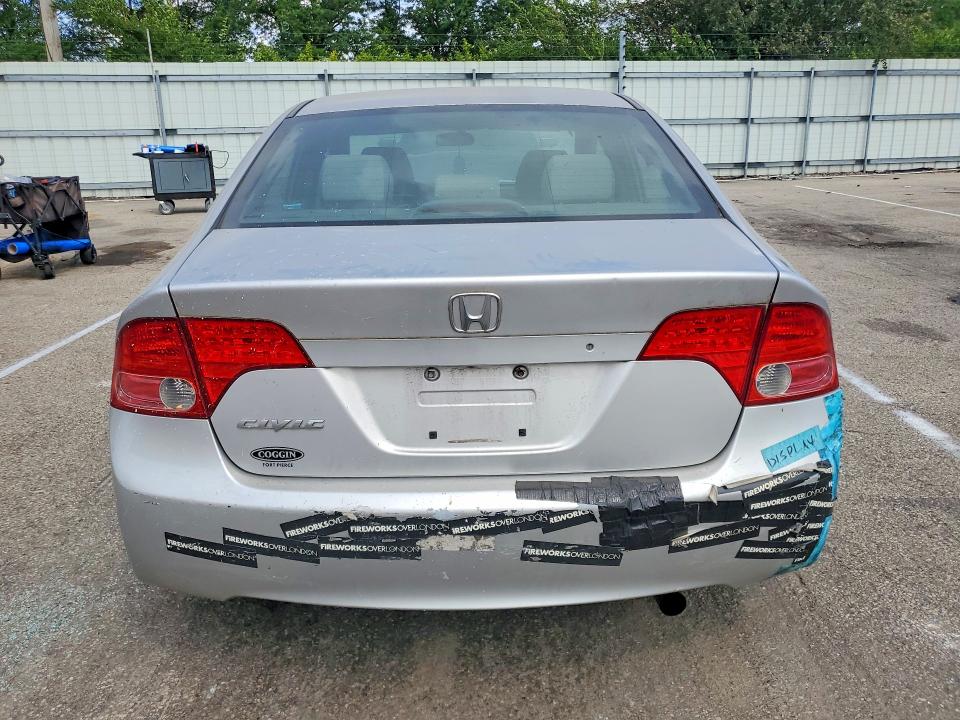 58217706 :رقم المزاد ، 1HGFA16826L122040 vin ، 2006 Honda Civic مزاد بيع