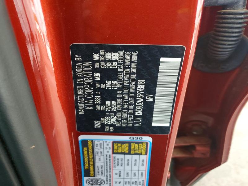 56558956 :رقم المزاد ، KNDEU2AA6P7438181 vin ، 2023 Kia Seltos مزاد بيع