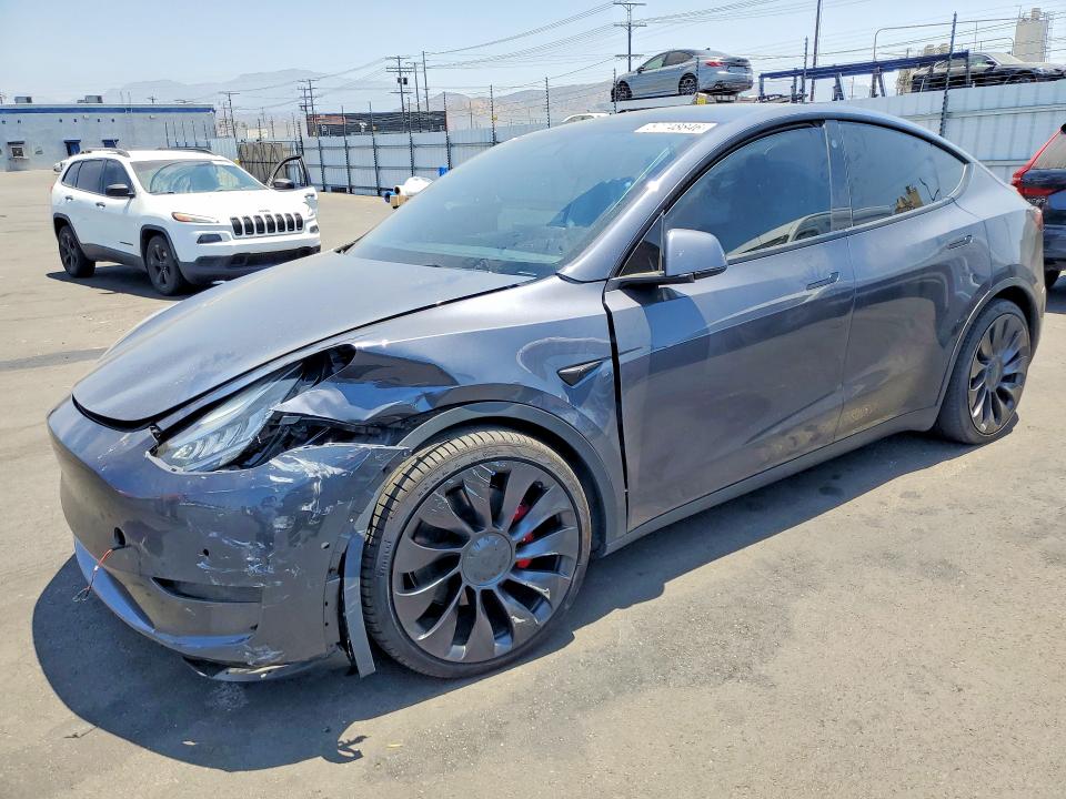 Продаж на аукціоні авто 2021 Tesla Model Y, vin: 5YJYGDEF9MF098732, номер лоту: 57748846