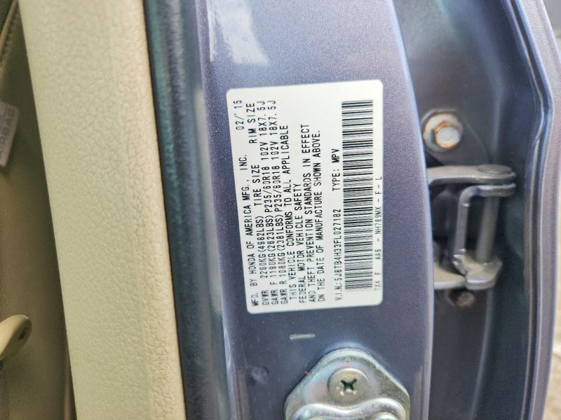 Продажа на аукционе авто 2015 Acura Rdx, vin: 5J8TB4H33FL027182, номер лота: 57926676