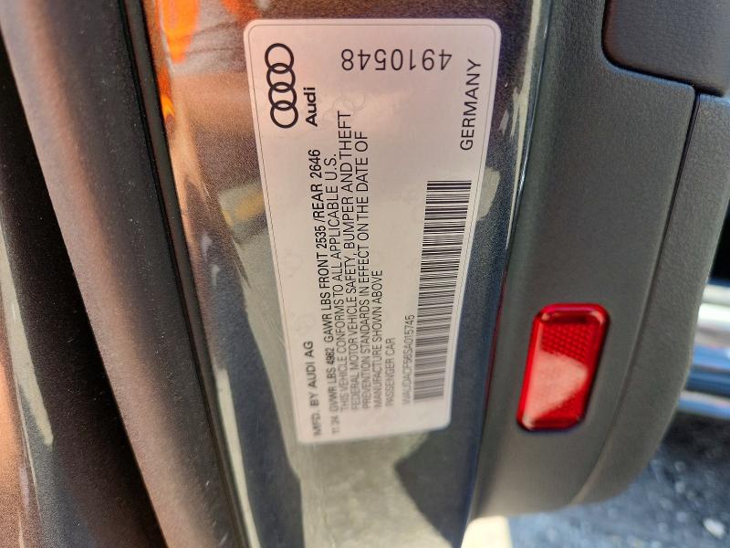 Продажа на аукционе авто 2025 Audi A5, vin: WAUDACF56SA015745, номер лота: 59127046