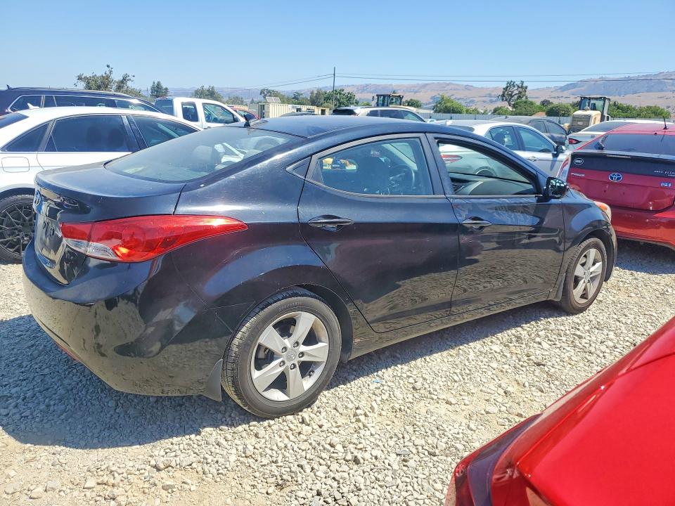 2013 Hyundai Elantra მანქანა იყიდება აუქციონზე, vin: KMHDH4AE3DU533496, აუქციონის ნომერი: 57924546