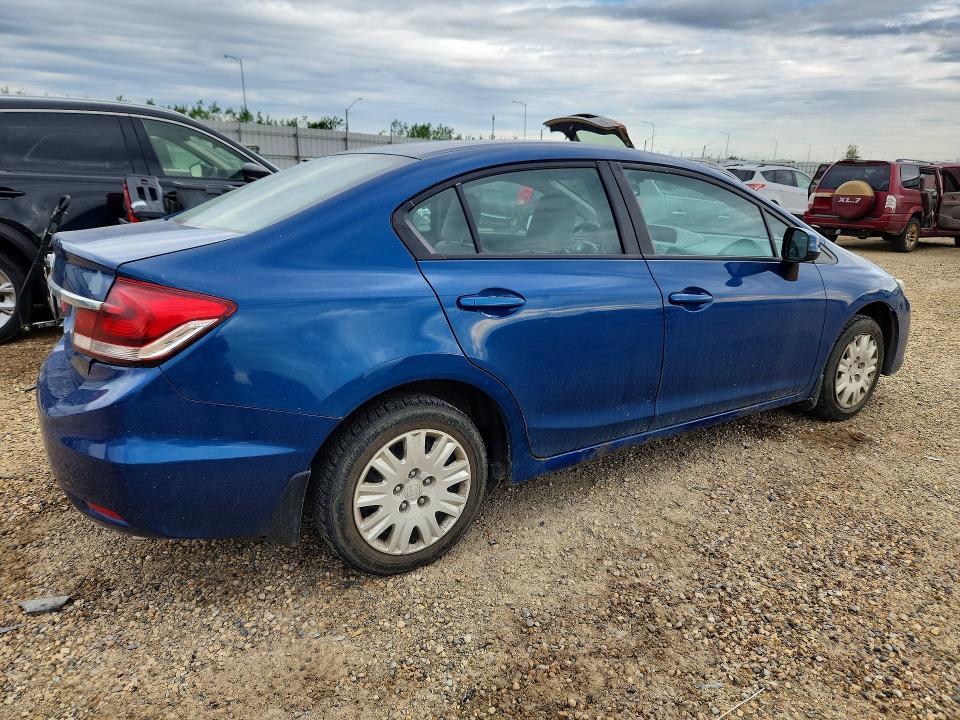 2013 Honda Civic მანქანა იყიდება აუქციონზე, vin: 2HGFB2F43DH004752, აუქციონის ნომერი: 57008306