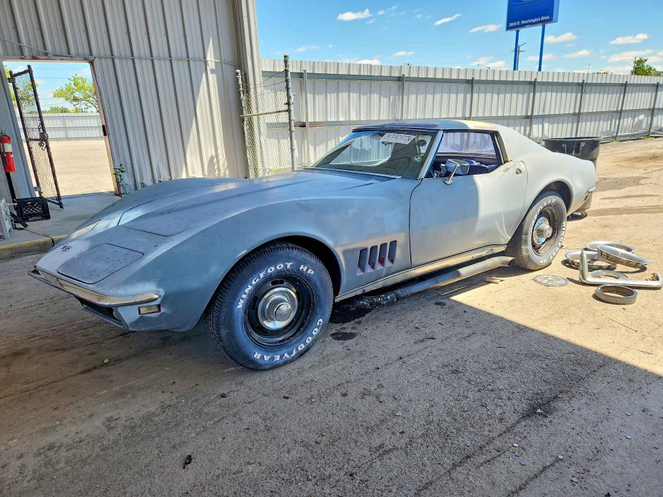 57208736 :رقم المزاد ، 194378S420546 vin ، 1968 Chevrolet Corvette مزاد بيع