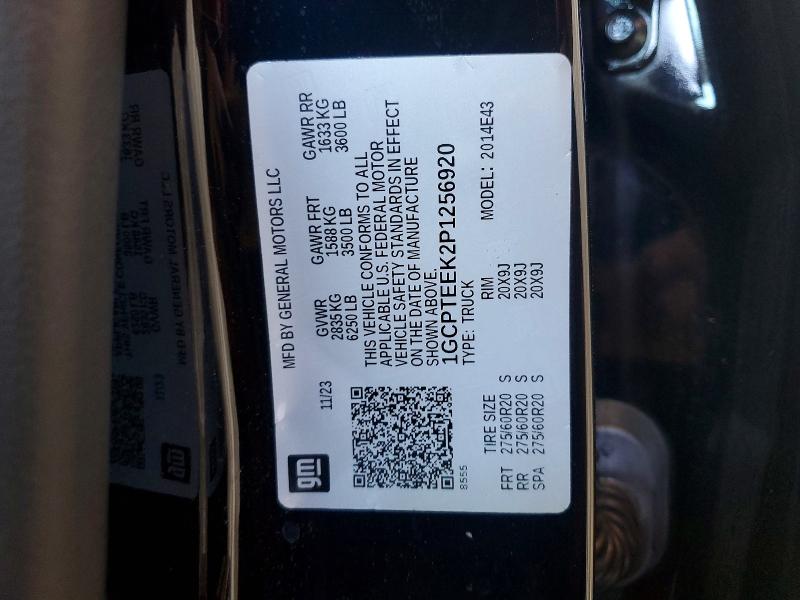 Продаж на аукціоні авто 2023 Chevrolet Colorado, vin: 1GCPTEEK2P1256920, номер лоту: 55423186