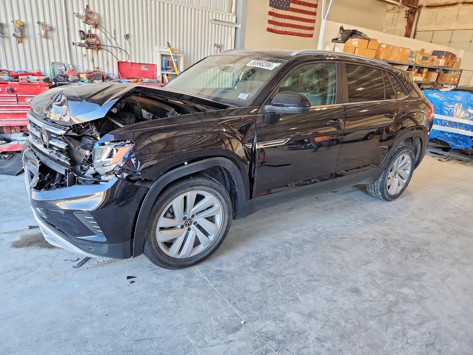 56990206 :رقم المزاد ، 1V2KE2CA6MC225102 vin ، 2021 Volkswagen Atlas Cross Sport مزاد بيع