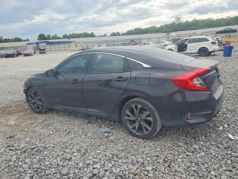 2019 Honda Civic მანქანა იყიდება აუქციონზე, vin: 2HGFC2F88KH589681, აუქციონის ნომერი: 57408336