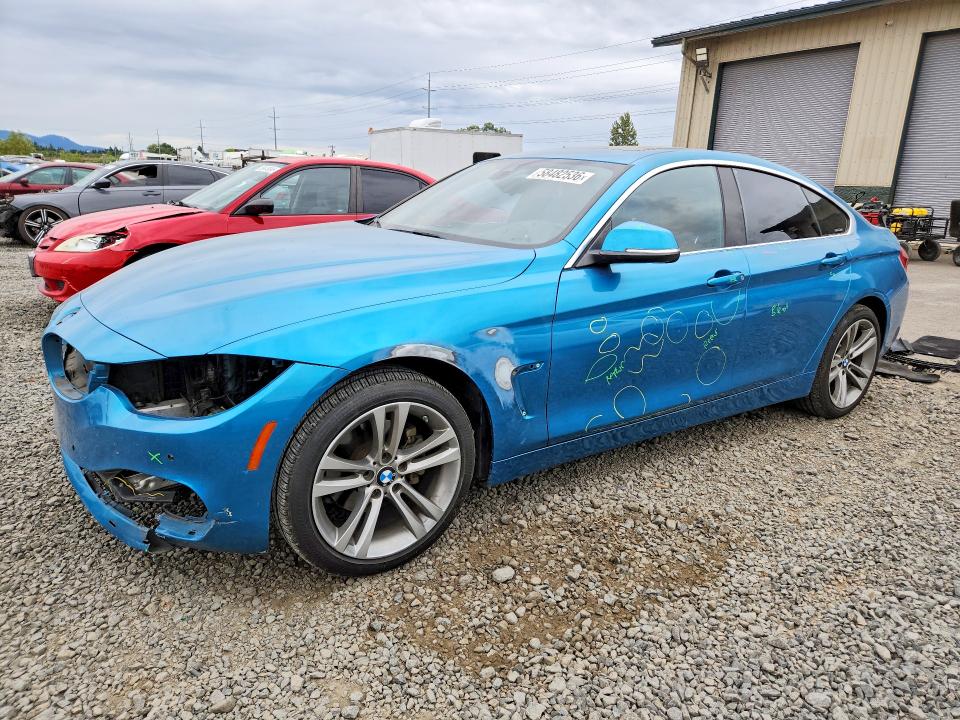 2018 Bmw 430xi მანქანა იყიდება აუქციონზე, vin: WBA4J3C50JBG95769, აუქციონის ნომერი: 58482536