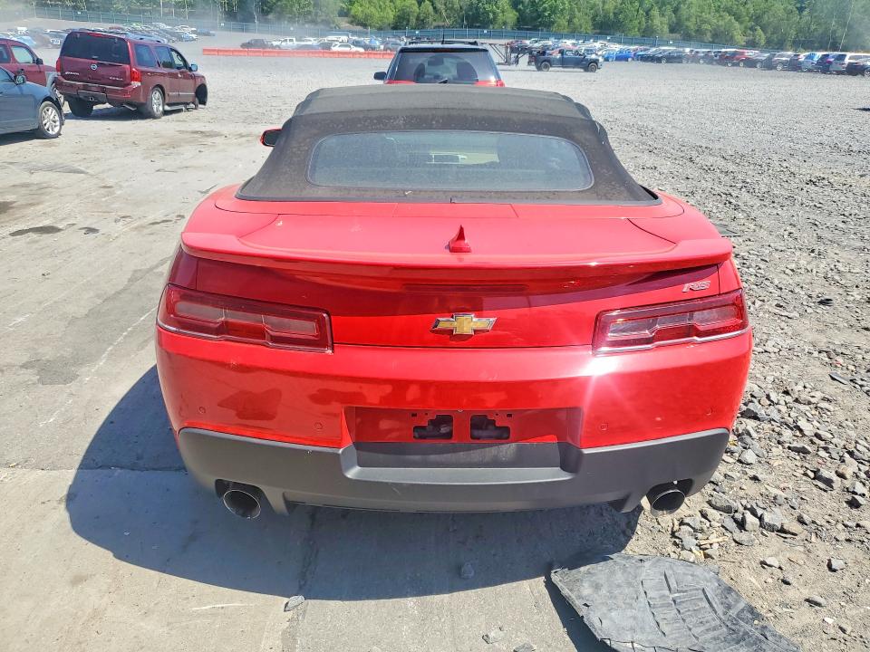 Продажа на аукционе авто 2015 Chevrolet Camaro, vin: 2G1FF3D37F9214389, номер лота: 56050456