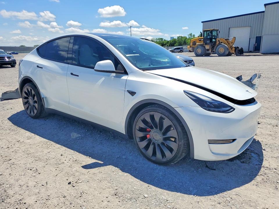 56234286 :رقم المزاد ، 7SAYGDEF1NF374213 vin ، 2022 Tesla Model Y مزاد بيع