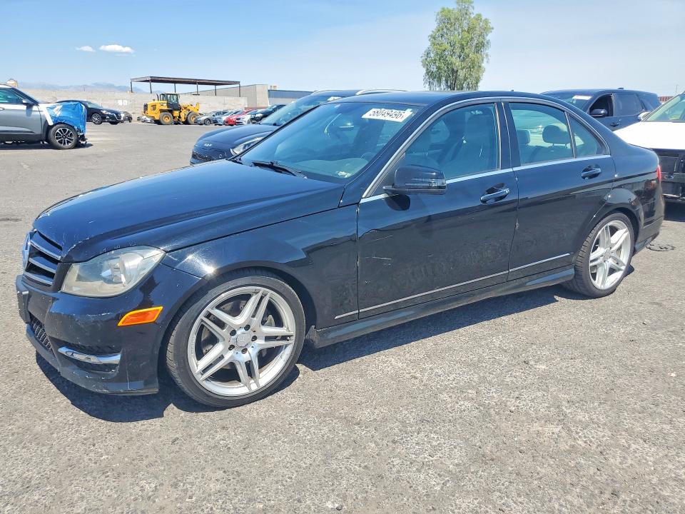58049496 :رقم المزاد ، WDDGF8AB3EA920692 vin ، 2014 Mercedes-benz C مزاد بيع