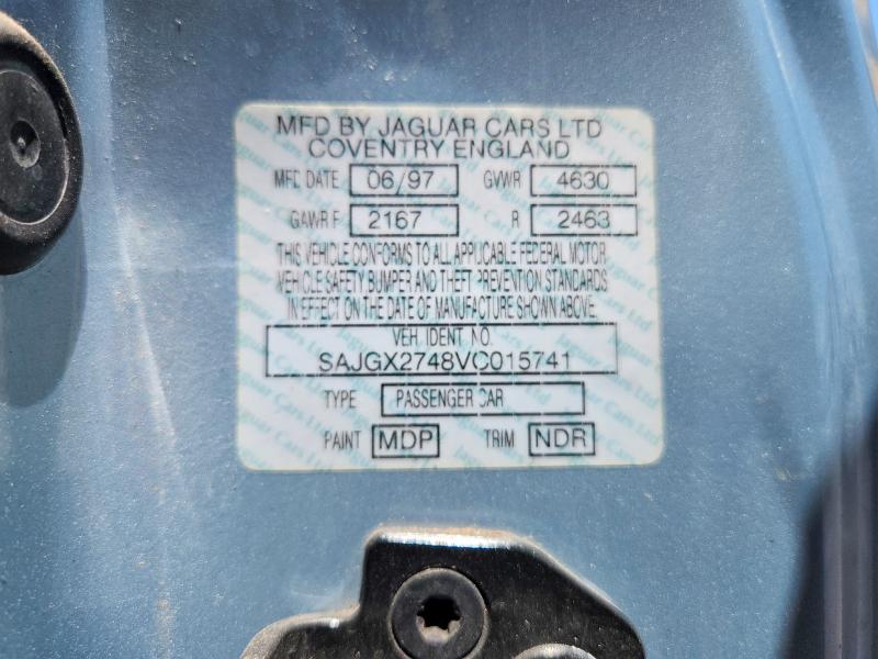 Продаж на аукціоні авто 1997 Jaguar Xk8, vin: SAJGX2748VC015741, номер лоту: 56501126