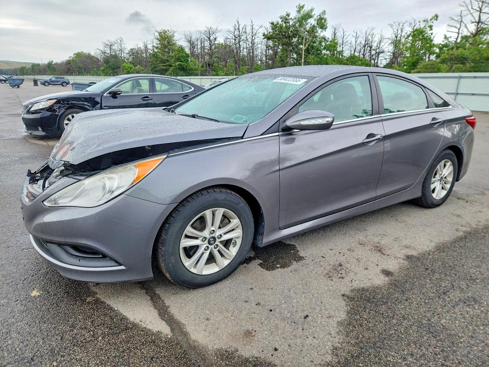 58422566 :رقم المزاد ، 5NPEB4ACXEH905095 vin ، 2014 Hyundai Sonata مزاد بيع