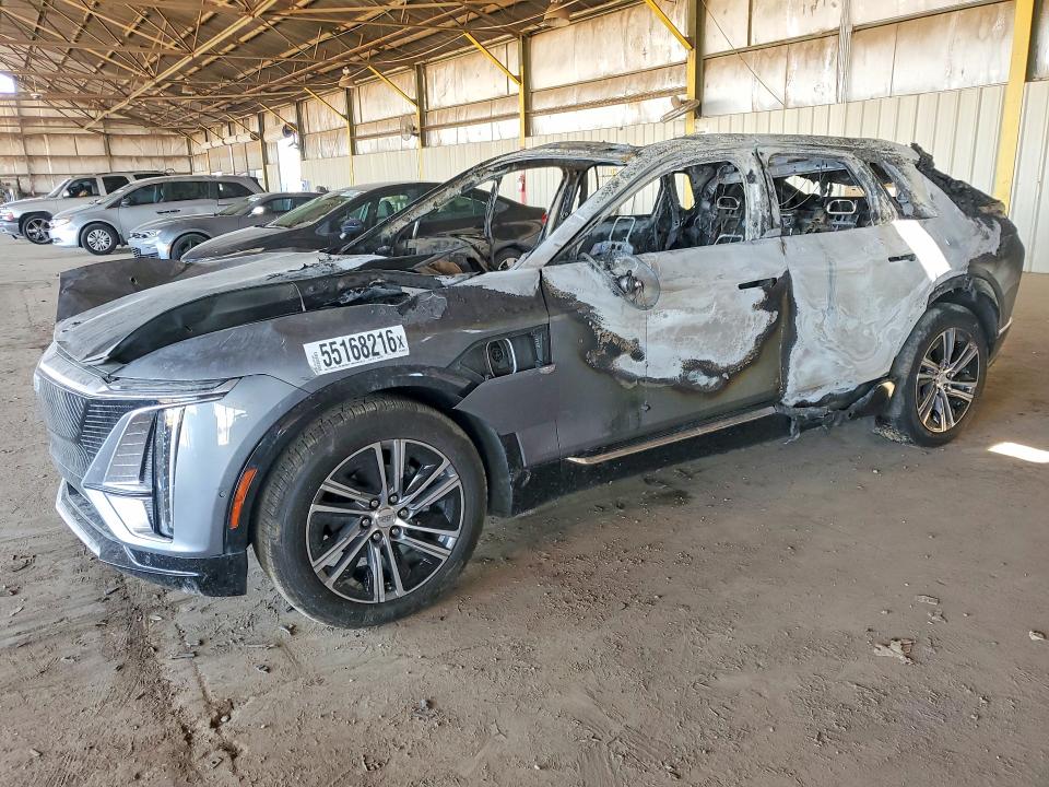 55168216 :رقم المزاد ، 1GYKPMRK6PZ002111 vin ، 2023 Cadillac Lyriq مزاد بيع