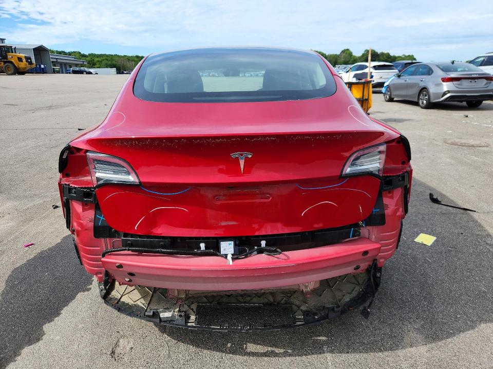 2022 Tesla Model 3 მანქანა იყიდება აუქციონზე, vin: 5YJ3E1EA6NF291151, აუქციონის ნომერი: 56150406