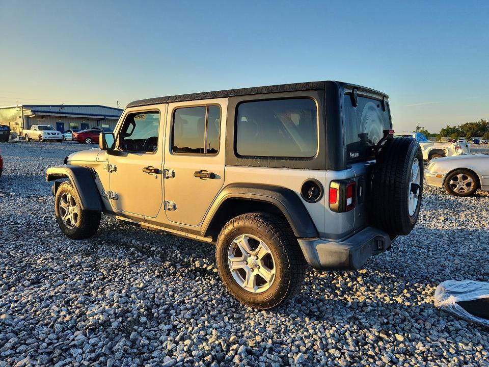 58465806 :رقم المزاد ، 1C4HJXDG4KW516376 vin ، 2019 Jeep Wrangler Unlimited مزاد بيع