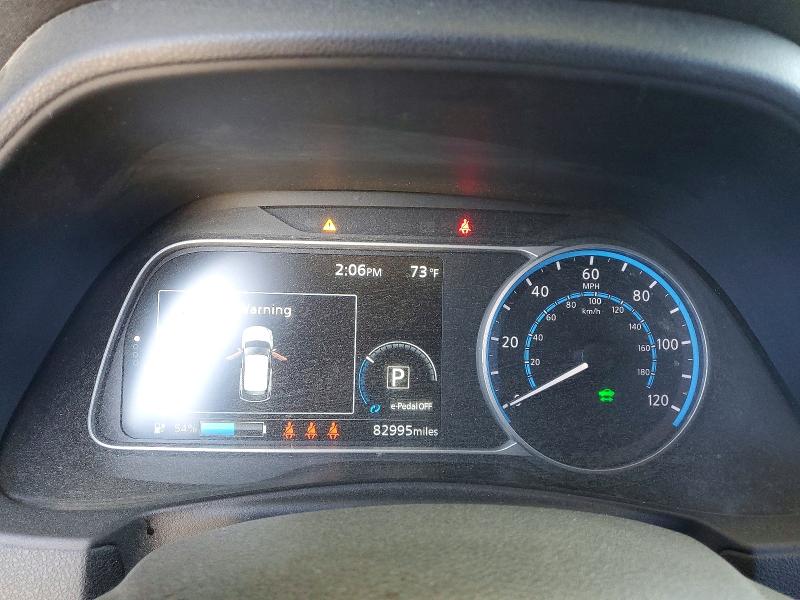 2022 Nissan Leaf მანქანა იყიდება აუქციონზე, vin: 1N4BZ1DV0NC555794, აუქციონის ნომერი: 59076566