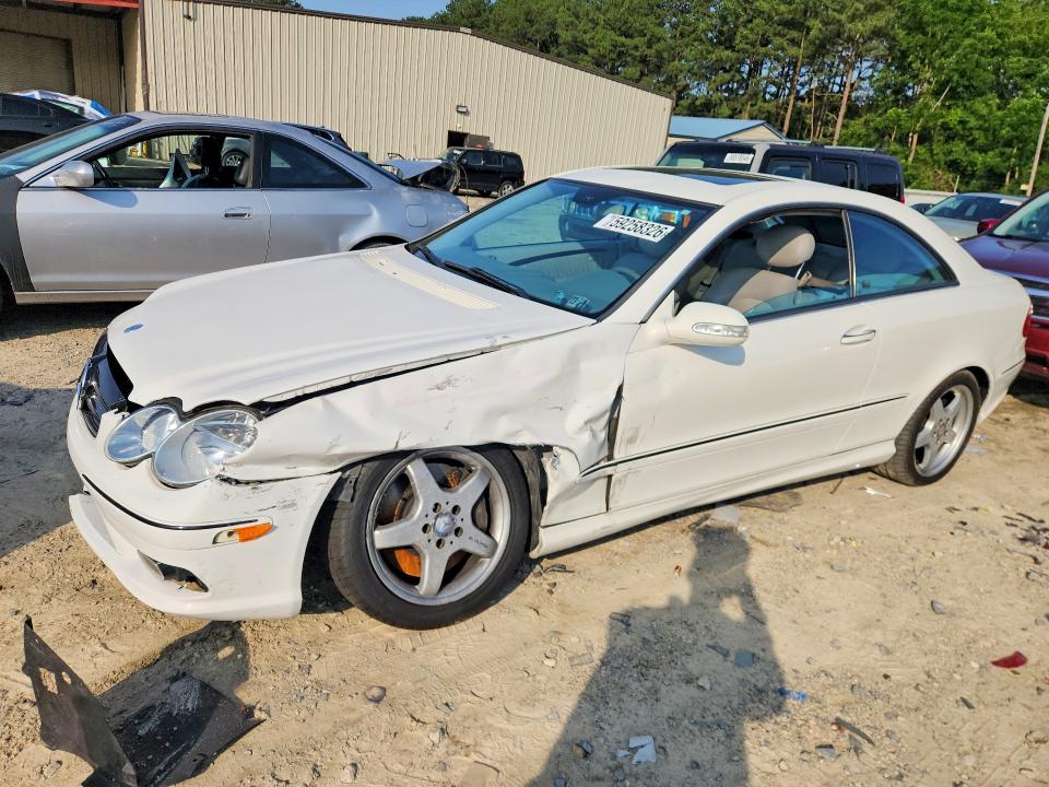 2004 Mercedes-benz Clk მანქანა იყიდება აუქციონზე, vin: WDBTJ75J64F079552, აუქციონის ნომერი: 59258326