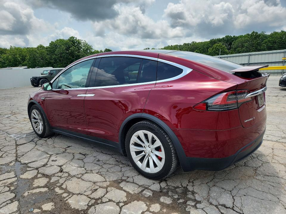 2016 Tesla Model X მანქანა იყიდება აუქციონზე, vin: 5YJXCAE42GFS00607, აუქციონის ნომერი: 57958596
