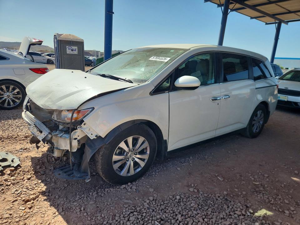 57694526 :رقم المزاد ، 5FNRL5H45FB012965 vin ، 2015 Honda Odyssey مزاد بيع