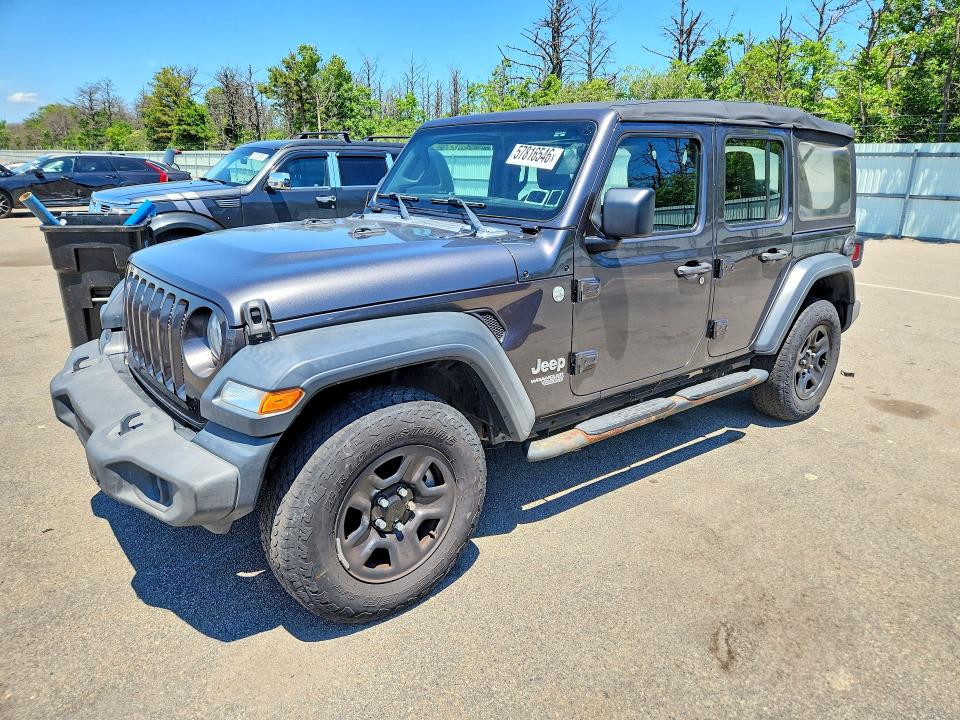 Aukcja sprzedaży 2018 Jeep Wrangler Unlimited, vin: 1C4HJXDG5JW192126, numer aukcji: 57816546