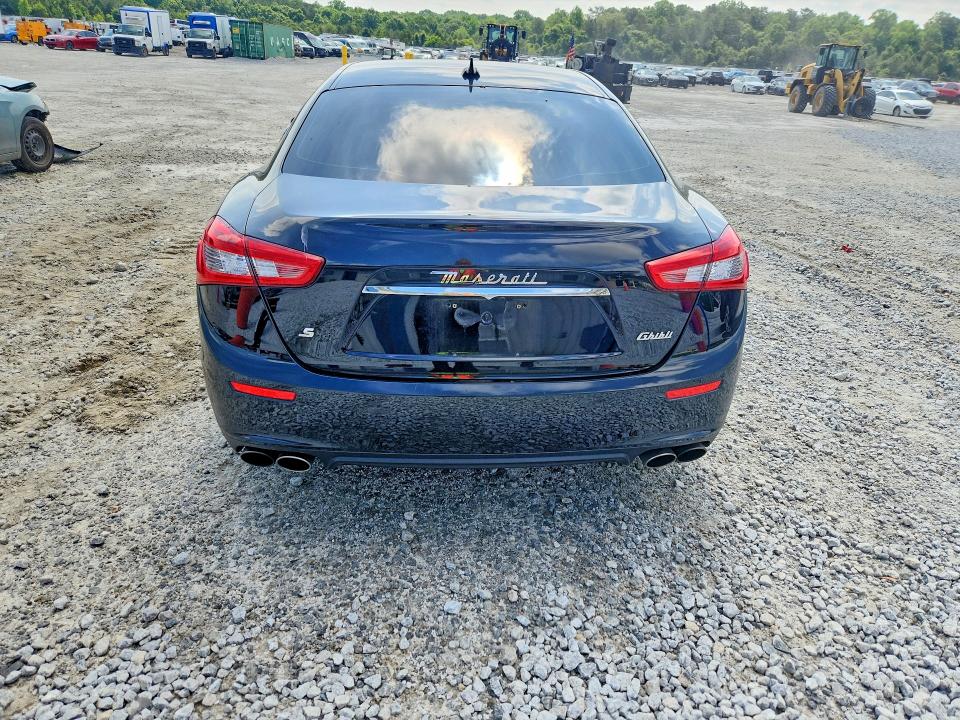 2017 Maserati Ghibli მანქანა იყიდება აუქციონზე, vin: ZAM57RSS1H1249851, აუქციონის ნომერი: 55742996
