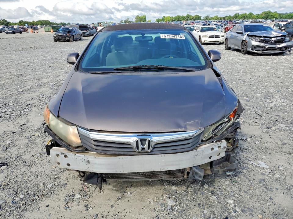 Продаж на аукціоні авто 2012 Honda Civic, vin: 19XFB2F59CE009522, номер лоту: 57200316