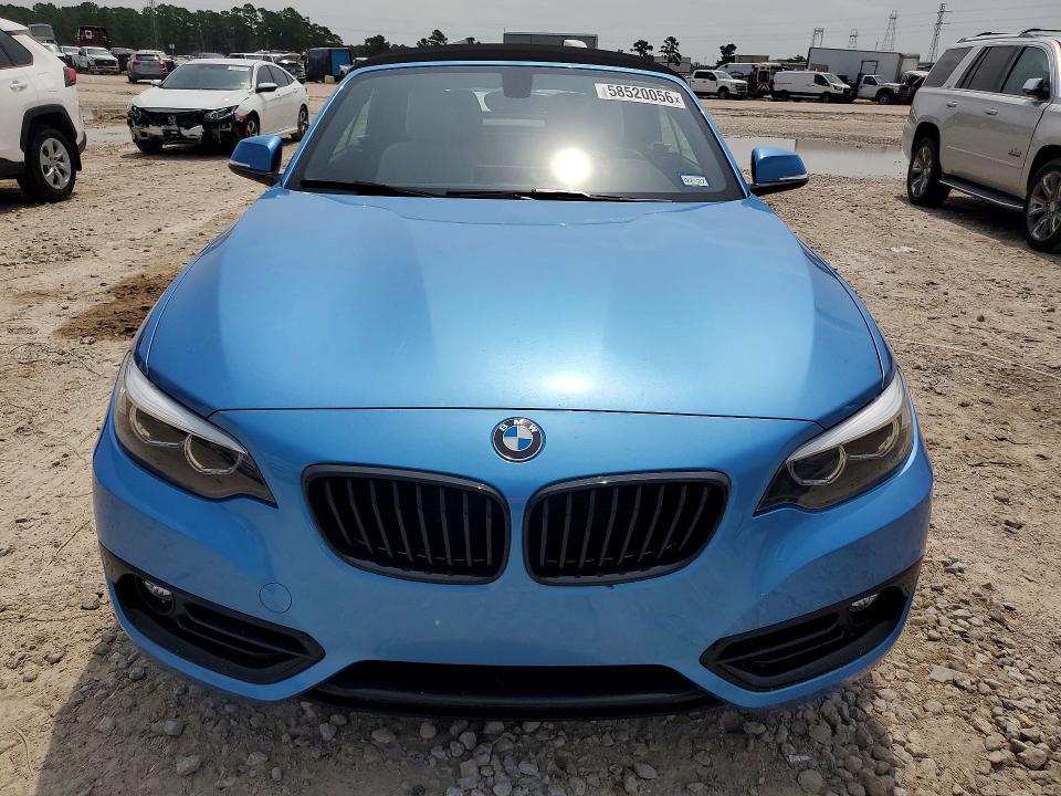 Aukcja sprzedaży 2018 Bmw 230i, vin: WBA2M7C55JVA97648, numer aukcji: 58520056