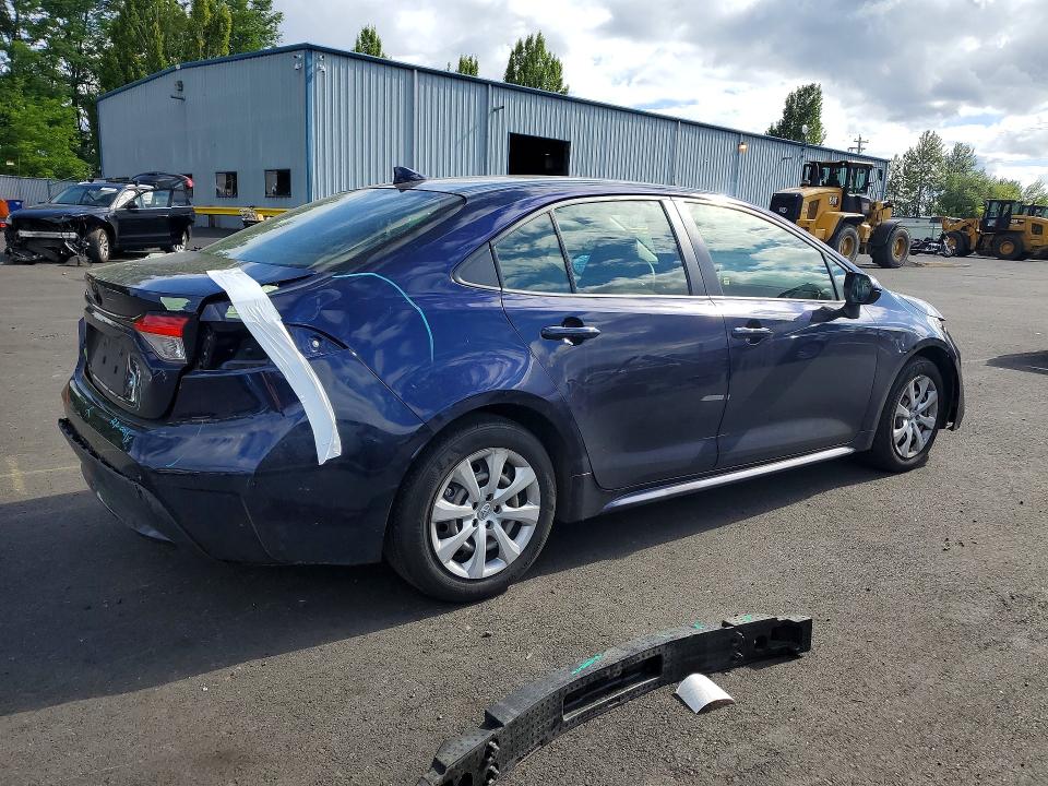 Продаж на аукціоні авто 2020 Toyota Corolla, vin: JTDEPRAE6LJ107410, номер лоту: 56344496