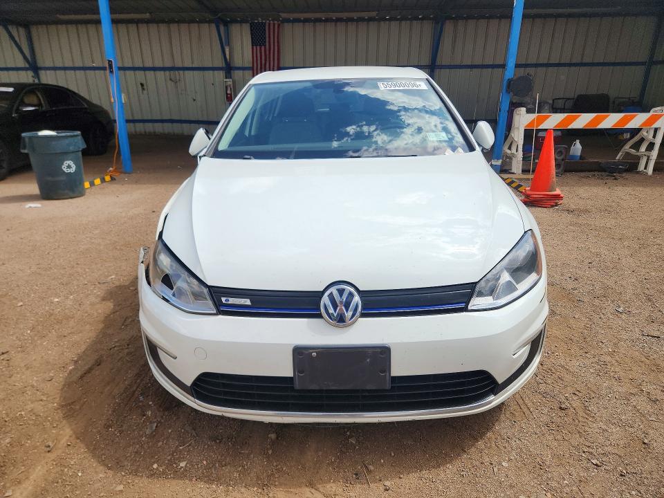 2016 Volkswagen E-golf მანქანა იყიდება აუქციონზე, vin: WVWKP7AU0GW910690, აუქციონის ნომერი: 55900096