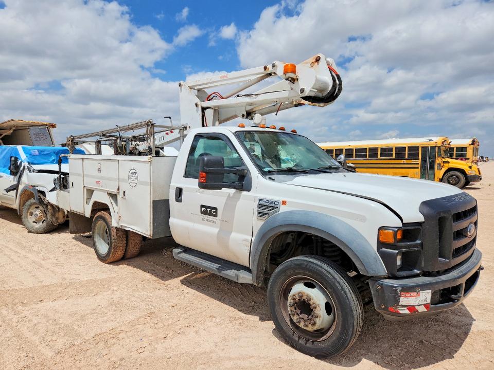 2008 Ford F450 მანქანა იყიდება აუქციონზე, vin: 1FDXF46Y78EA55394, აუქციონის ნომერი: 55802736